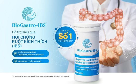 Chủng men vi sinh BioGastro•IBS® được Tổ chức tiêu hóa Thế giới (WGO) đề xuất