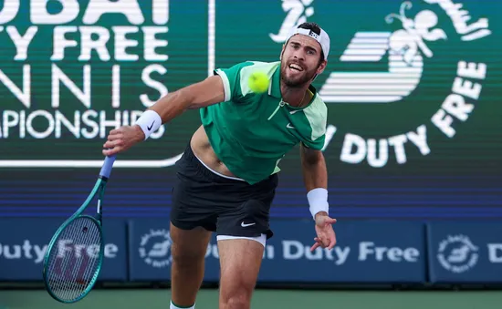 Karen Khachanov dừng bước tại vòng 2 Dubai Championship