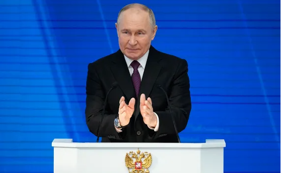 Tổng thống Nga Putin đọc Thông điệp liên bang 2024 trước thềm cuộc bầu cử