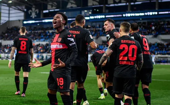 Bayer Leverkusen củng cố ngôi đầu Bundesliga