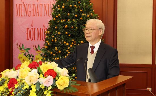 Toàn văn phát biểu của Tổng Bí thư tại buổi chúc Tết lãnh đạo, nguyên lãnh đạo Đảng, Nhà nước