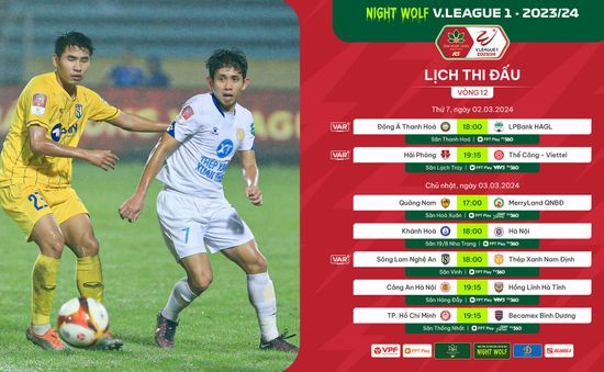 Trước vòng 12 V.League 2023-24: Cuộc đua quyết liệt ở "đỉnh" lẫn "đáy"