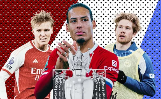 Cuộc đua tam mã tới ngôi vô địch Ngoại hạng Anh: Man City, Liverpool hay Arsenal?