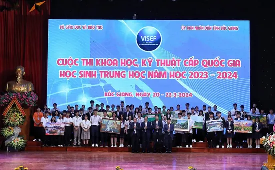 74 đơn vị tham gia Cuộc thi Khoa học, kỹ thuật cấp quốc gia học sinh trung học 2023-2024