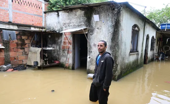 Bão lớn khiến 25 người tử vong, Brazil nỗ lực tìm kiếm nạn nhân