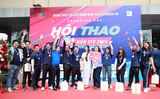 Hội thao Thanh niên VTV 2024: Sôi động không khí chào Tháng Thanh niên