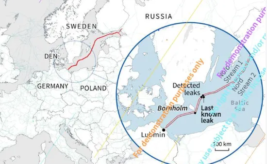 Nga tiếp tục điều tra vụ nổ đường ống Dòng chảy phương Bắc