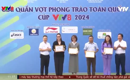 Khai mạc Giải Quần vợt phong trào toàn quốc Cup VTV8