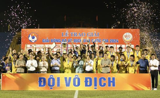 Hà Nội vô địch giải bóng đá U19 quốc gia 2024