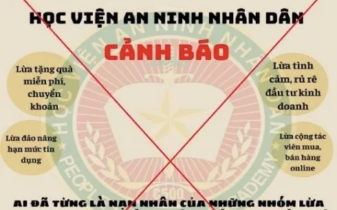 Giả mạo Học viện An ninh nhân dân để lừa đảo