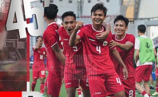 U23 Indonesia xuất sắc đánh bại U23 Australia với tỉ số tối thiểu!