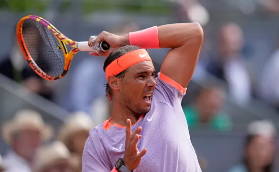 Rafael Nadal tiến vào vòng 4 giải Madrid mở rộng 2024