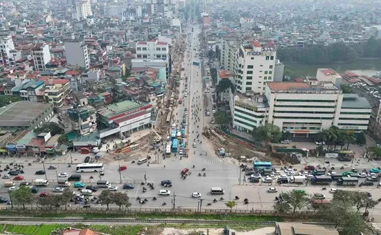 Hà Nội điều chỉnh phân luồng giao thông trên đường Giải Phóng từ ngày 6/4