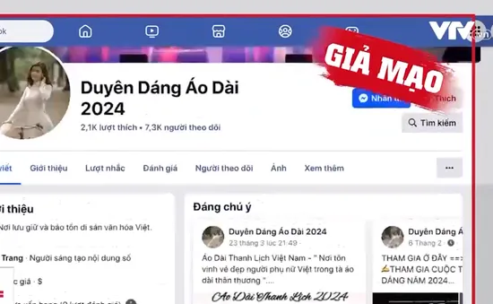 Mạo danh VTV tổ chức chương trình “Duyên dáng áo dài” để lừa đảo