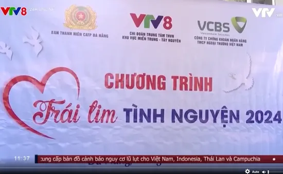 "Trái tim tình nguyện" 2024