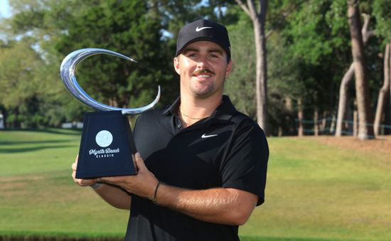 Chris Gotterup vô địch giải golf Myrtle Beach Classic