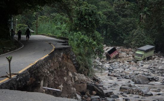 58 người thiệt mạng vì dung nham lạnh và lũ quét ở Indonesia