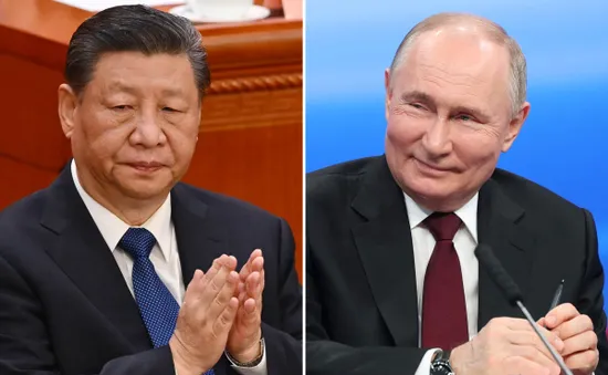 Tổng thống Nga Putin tới Trung Quốc