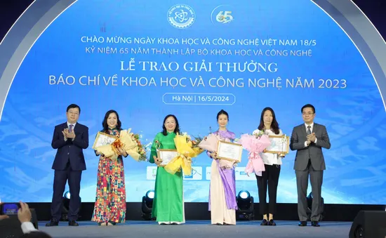 VTV giành giải Nhất Giải thưởng báo chí về khoa học và công nghệ năm 2023