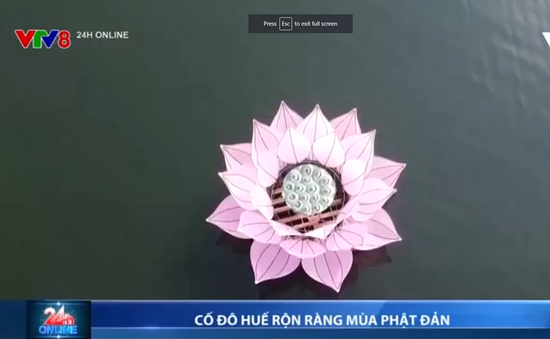 Cố đô Huế rộn ràng mùa Phật Đản