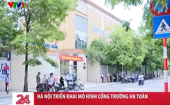 Phát huy hiệu quả mô hình ‘Cổng trường an toàn’