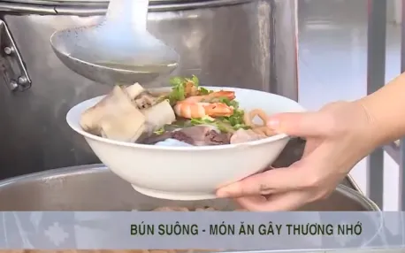 Bún suông - món ăn gây thương nhớ