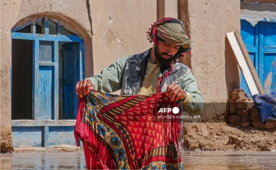 Lũ quét ở Afghanistan gây thiệt hại nặng nề, số người tử vong tăng lên 84