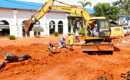 Yêu cầu chủ đầu tư Dự án Sentosa Villa khẩn trương khắc phục sạt lở bùn, cát