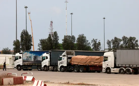 Vận chuyển hàng viện trợ cho Gaza giảm 2/3 kể từ khi Israel tiến vào Rafah