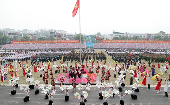 Tập luyện khẩn trương, sẵn sàng cho Lễ kỷ niệm 70 năm Chiến thắng Điện Biên Phủ