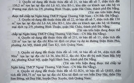 Lộ khối tài sản lớn của nguyên Giám đốc Sở tại Quảng Nam trong vụ án ly hôn