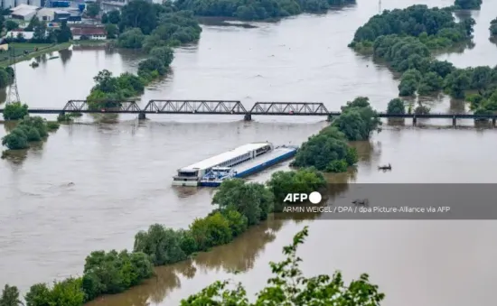 Ít nhất 4 người thiệt mạng và nhiều người mất tích do lũ lụt ở miền Nam nước Đức