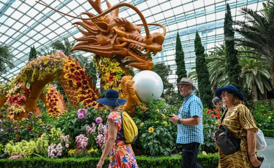 Toà nhà xanh hút khách tại Singapore