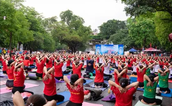 Khoảng 40 tỉnh, thành phố hưởng ứng ngày Quốc tế Yoga năm 2024