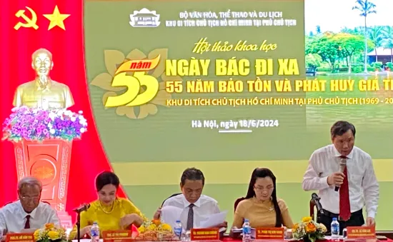 55 năm bảo tồn, phát huy giá trị Khu Di tích Chủ tịch Hồ Chí Minh tại Phủ Chủ tịch