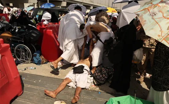 Ít nhất 550 người hành hương thiệt mạng do nắng nóng gay gắt trong lễ hành hương Hajj