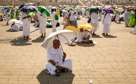 Hơn 1.000 người thiệt mạng do nắng nóng cực độ trong lễ hành hương Hajj