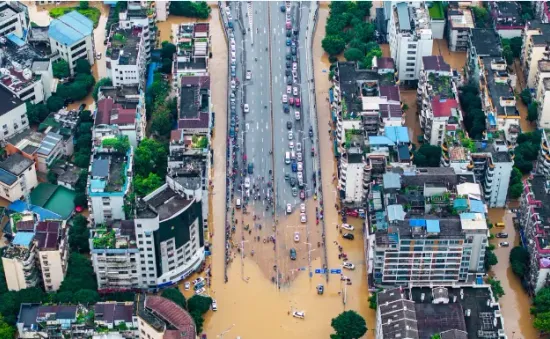 Số người thiệt mạng vì lũ lụt ở miền Nam Trung Quốc tăng lên 47