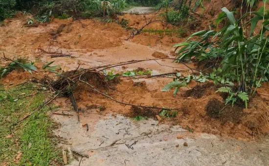 Mưa rất lớn gây sạt lở, thiệt hại nặng nề ở Hà Giang