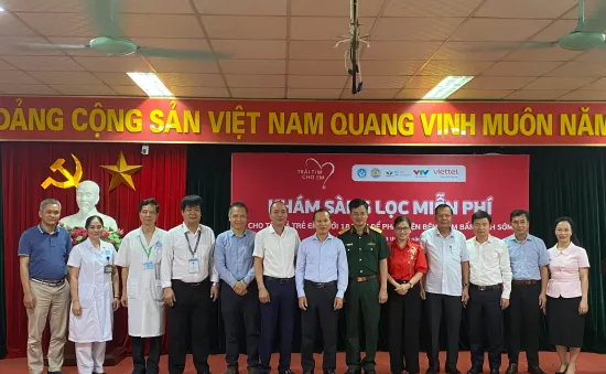 Khám sàng lọc bệnh tim bẩm sinh miễn phí cho trẻ em tại tỉnh Bắc Giang