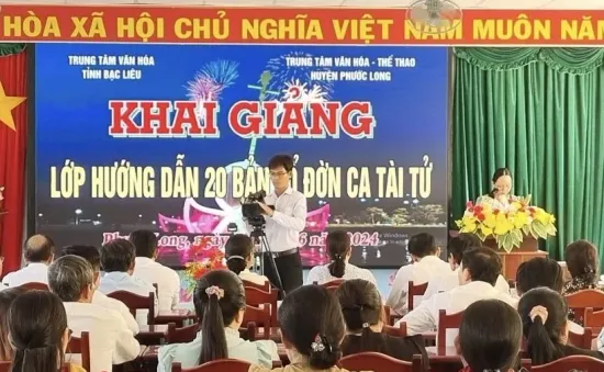 Bạc Liêu mở lớp hướng dẫn các bản tổ Đờn ca tài tử