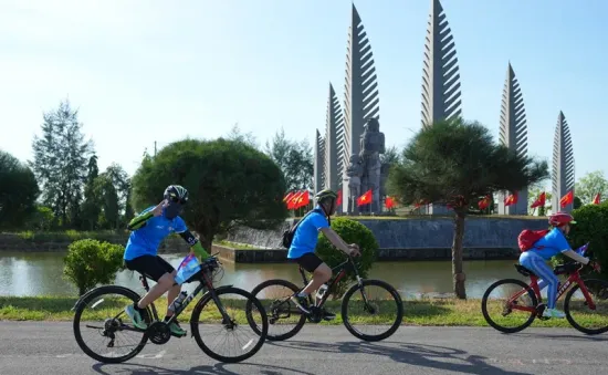 600 vận động viên tham gia Ngày hội đạp xe vì Hòa bình