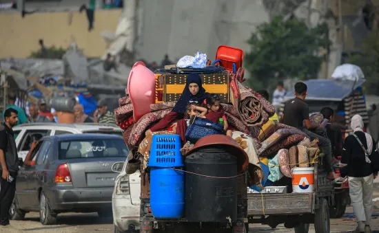 Liên hợp quốc: Gần 2 triệu dân thường Palestine ở Gaza phải sơ tán