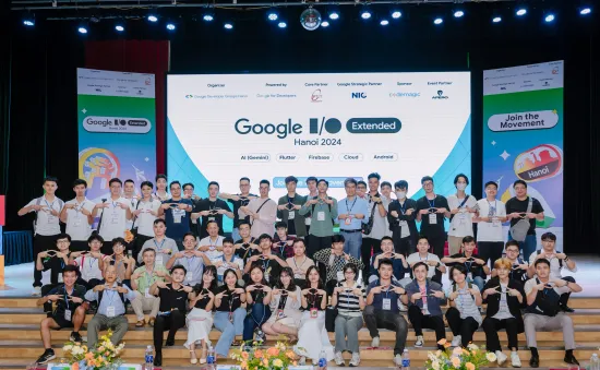 Google I/O Extended Hanoi 2024: Hơn 500 lập trình viên cập nhật công nghệ mới và kết nối cộng đồng