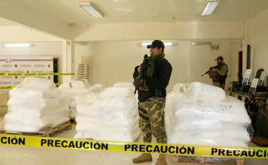 Paraguay thu giữ hơn 4 tấn cocaine giấu trong bao đường