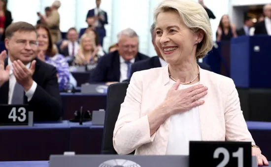 Bà Ursula von der Leyen đắc cử nhiệm kỳ 2 Chủ tịch Ủy ban châu Âu