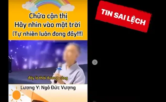 Cảnh giác thông tin sai sự thật từ "bác sĩ online"