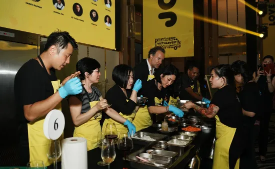 Sự kiện ẩm thực CEO CookOff thu hút nhiều đầu bếp nổi tiếng