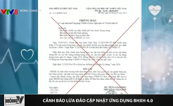 Cảnh báo lừa đảo cập nhật ứng dụng BHXH 4.0