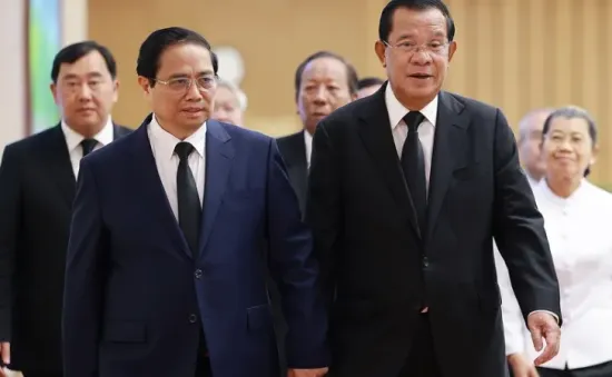 Thủ tướng tiếp lãnh đạo các nước đến viếng Tổng Bí thư Nguyễn Phú Trọng